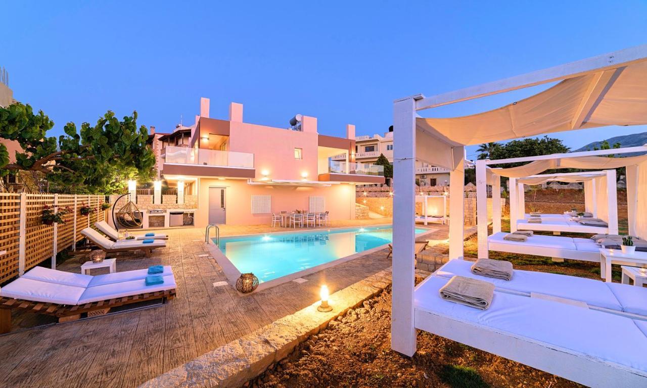 Allas Villa Heated Pool Chania  Exterior foto