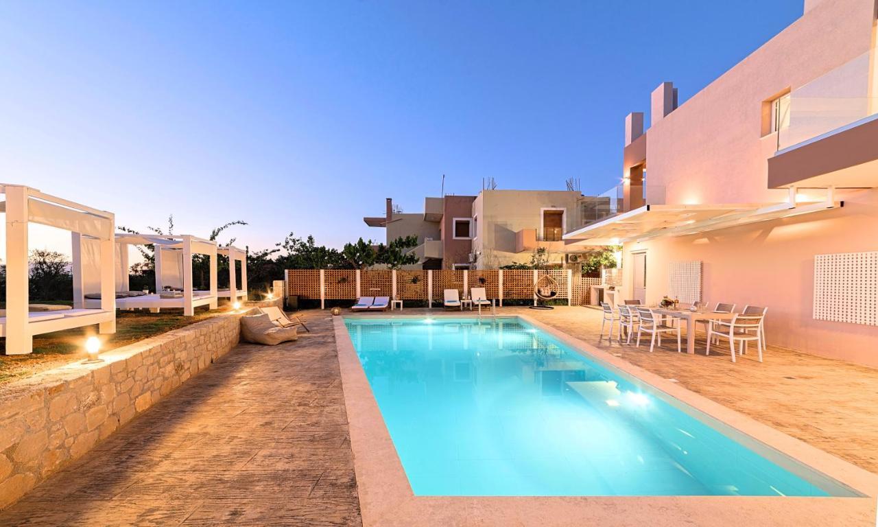Allas Villa Heated Pool Chania  Exterior foto