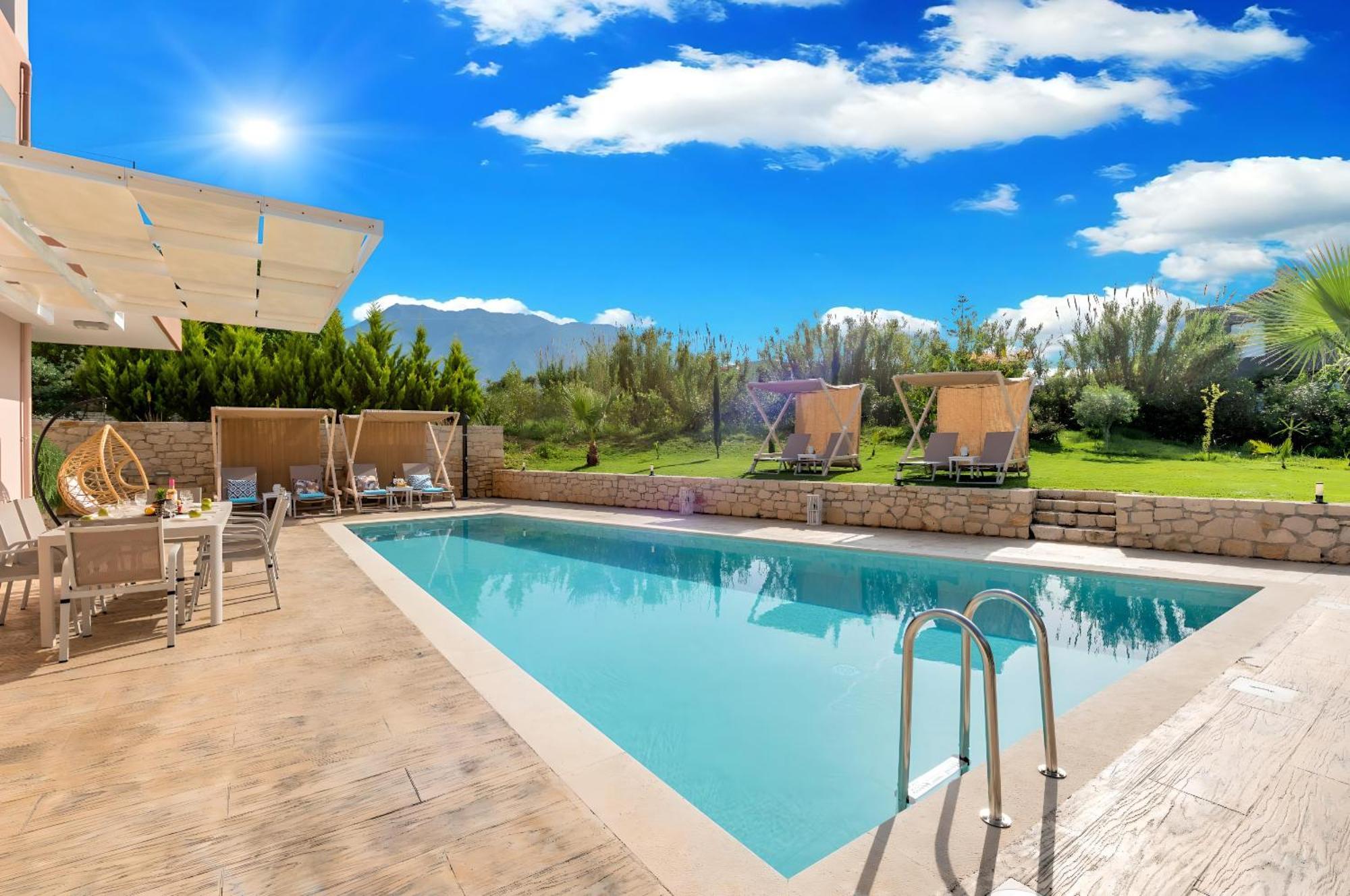 Allas Villa Heated Pool Chania  Exterior foto