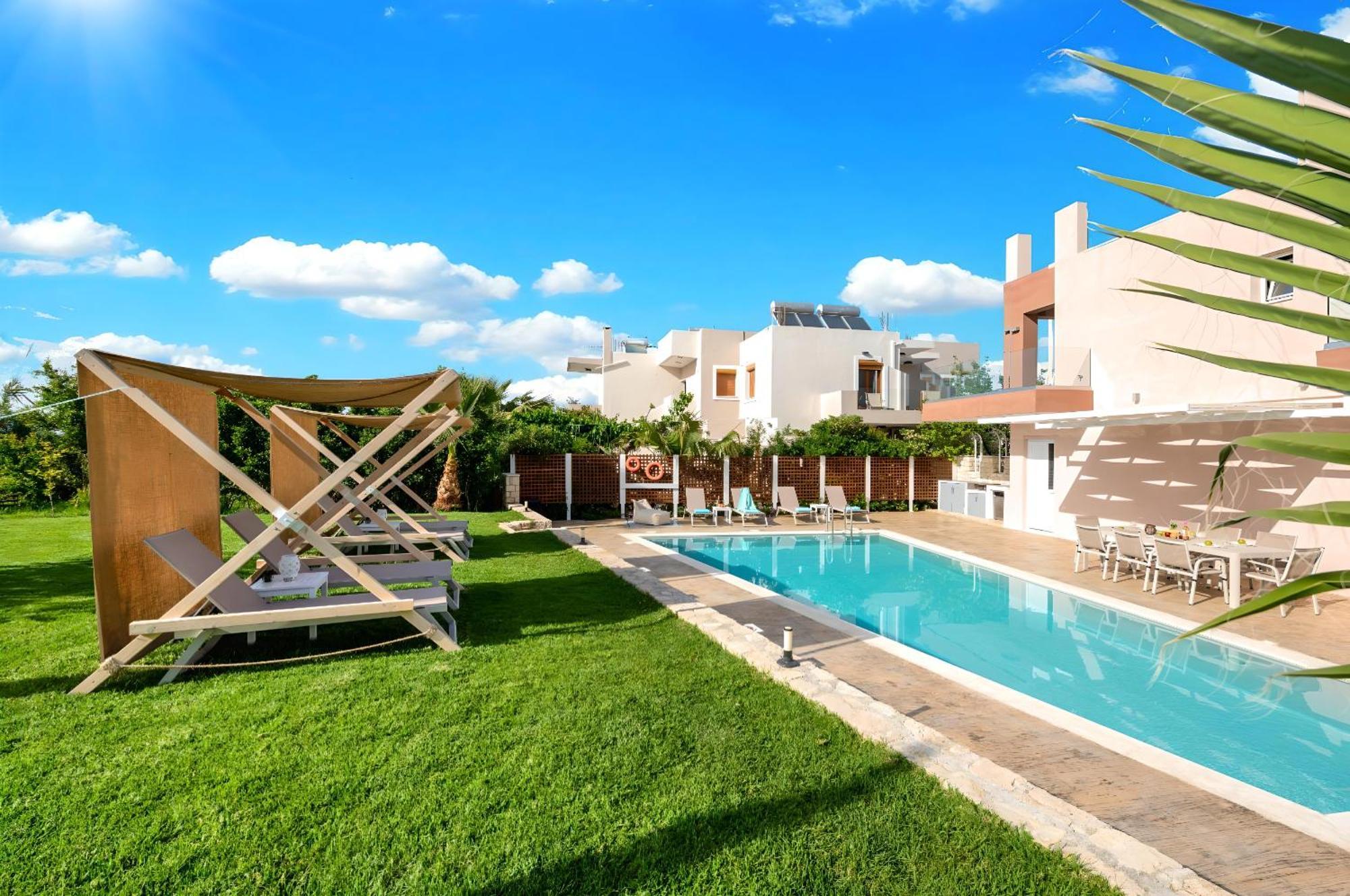 Allas Villa Heated Pool Chania  Exterior foto